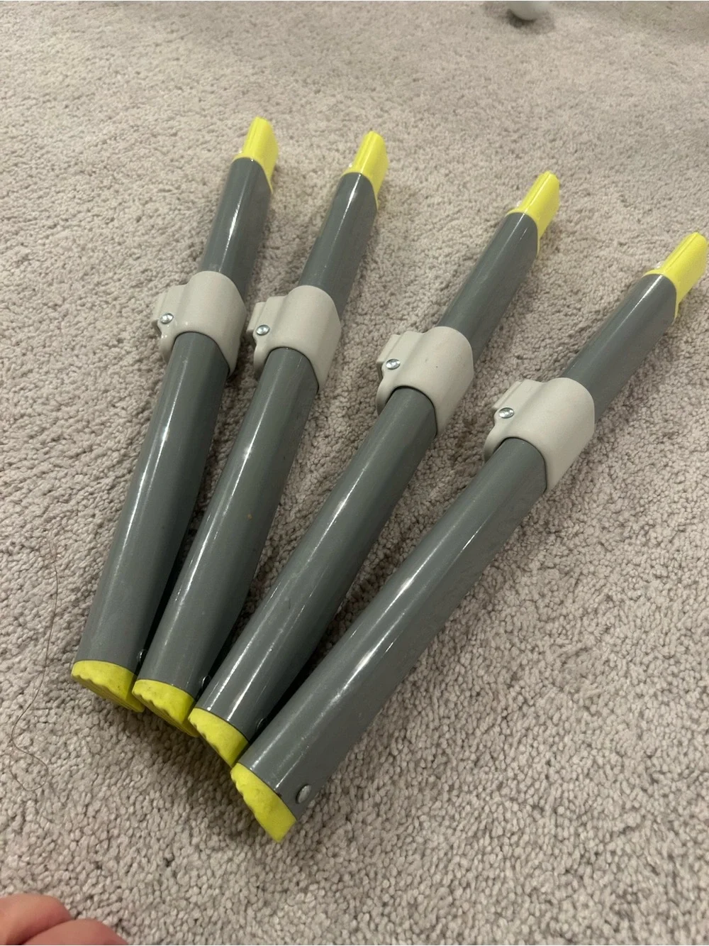 Skip Hop Explore More Activity Center Lot 4 Support Legs Replacement Gray Green